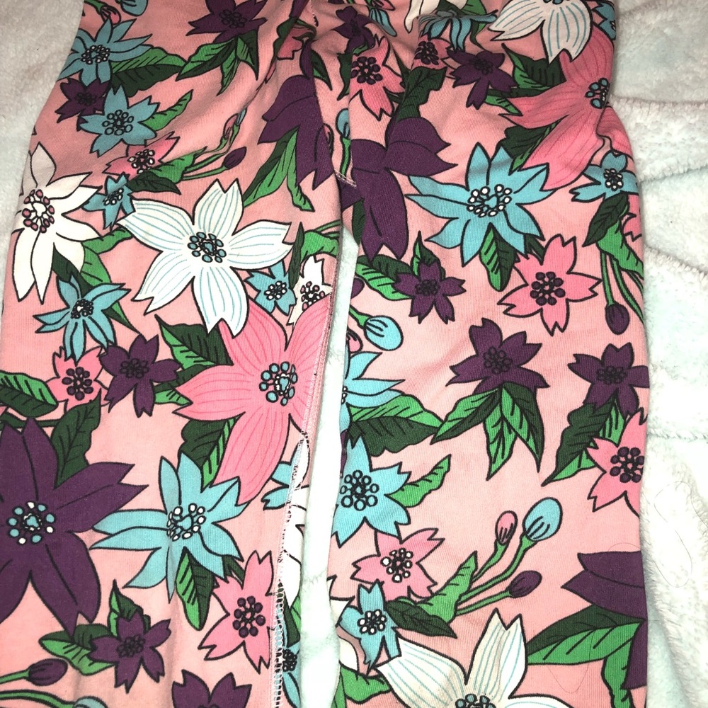 Nike Pro Pink Floral Leggings